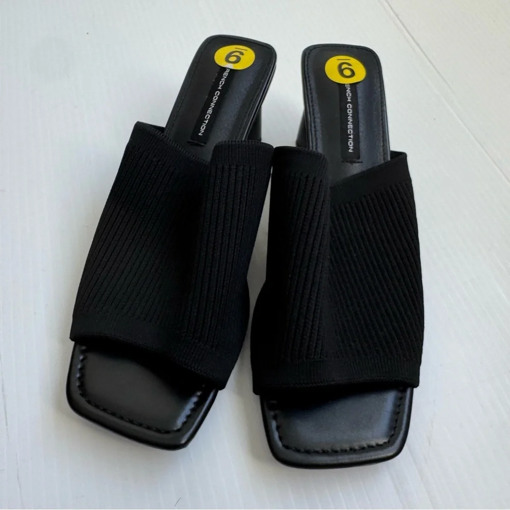 French Connection Black Women's Sandals